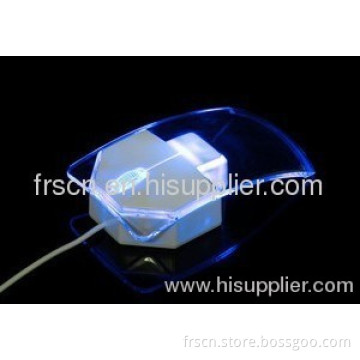 Hot Sale Usb Optical Wired Blue Light Mouse Factory 